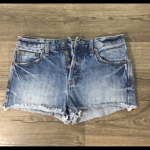 3/$30 Free People Jean Shorts